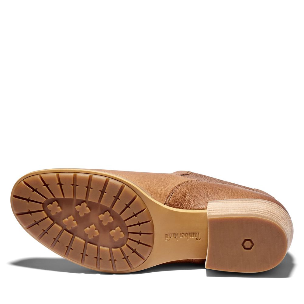 Botas Chelsea Feminino - Timberland Sutherlin Bay Baixo - XKFOW0479 - Marrom